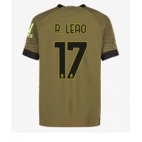Fotbalové Dres AC Milan Rafael Leao #17 Alternativní 2022-23 Krátký Rukáv